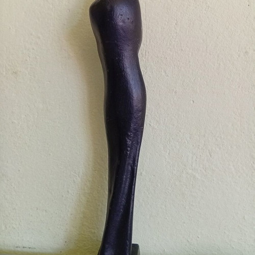 Sculpture "Motherhood" cast iron 37 cm used