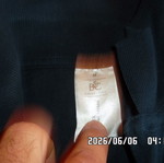 Polo shirt size M like new, dark blue, brand B&C Safran, 2 pcs