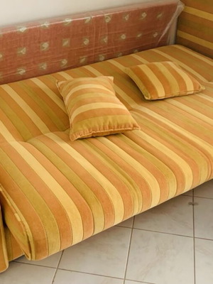 Sofa bed with storage space like new