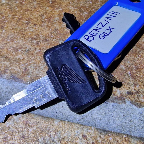 Honda GLX keys used
