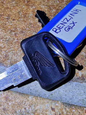 Honda GLX keys used