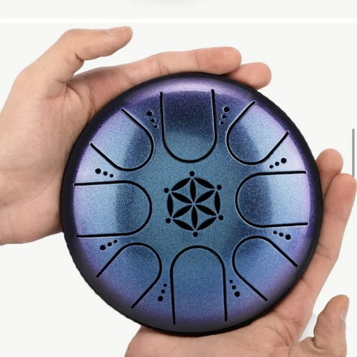 Hluru mini titanium handpan new with 8 notes