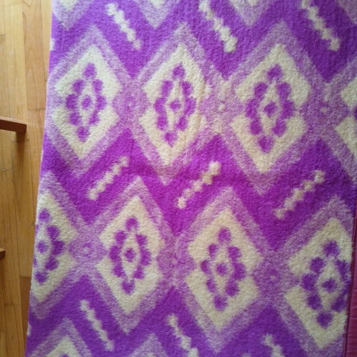 Wool blanket semi-double new