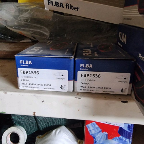Brake Pads FI.BA FBP1536 rear new for Opel and Chevrolet models