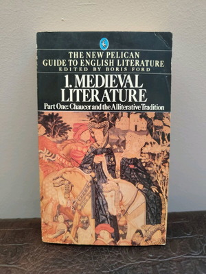 Medieval Literature book used, English guide to literature