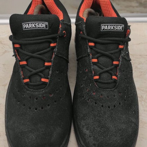 Parkside S1 Safety Shoes size 46 like new, black