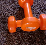 1 kg dumbbells, two, new