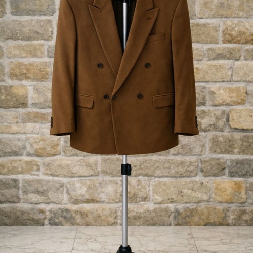 Lebole Mario Zegna Jacket Size 54 Like New Brown