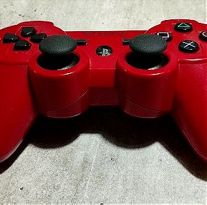 PlayStation 3 χειριστήριο dualshock 3 sixaxis γνήσιο κόκκινο