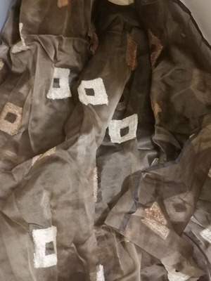 Organza fabric, high quality, 1.35 x 3 m
