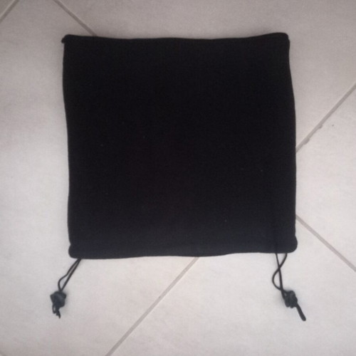Admiral black neck warmer fleece new