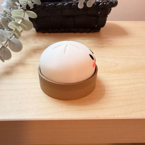 Squishy Dumpling Clicker 3D printed fidget toy made to order