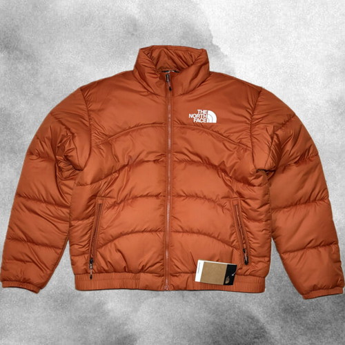 The North Face Puffer Jacket new, rust color, size L