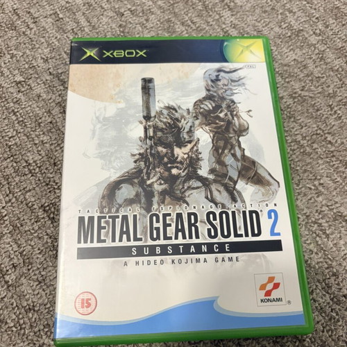 Metal Gear Solid 2: Substance Xbox Original game