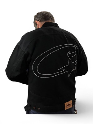 Carteiz jacket like new, stylish black