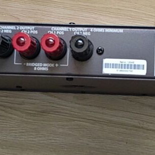Samson Servo 120A power amplifier 60W per channel, new