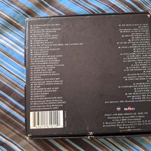 Alexia Mikis Theodorakis 2xCD 1998 Digipak used