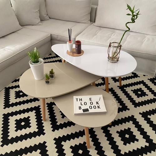 Coffee table set new, 3 pieces
