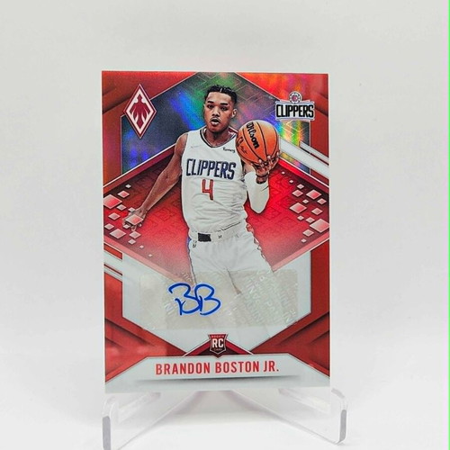 2021-22 Panini Phoenix Chronicles Brandon Boston Jr. Rookie Autograph card like new