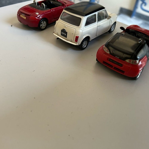 Toy cars 1/43 used, metal, pack