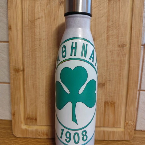 Stainless steel thermos Panathinaikos 1908 500ml new