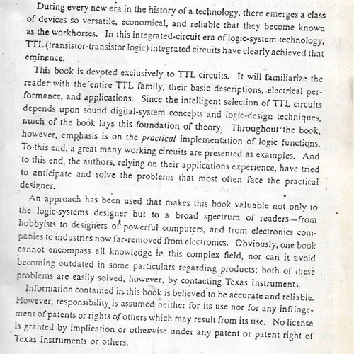 Designing with TTL Integrated Circuits book used
