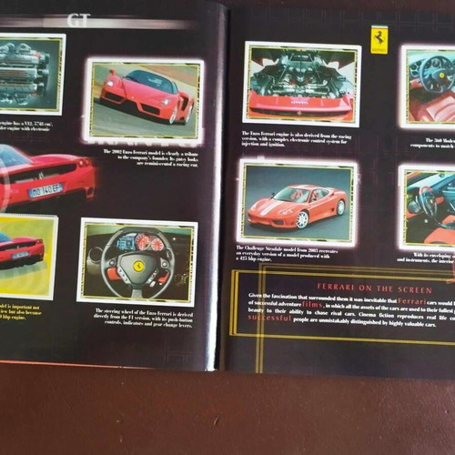 Panini Ferrari sticker album like new