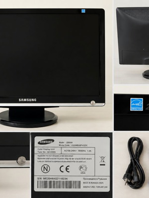 Samsung SyncMaster 206BW 20" LCD Monitor like new with cables