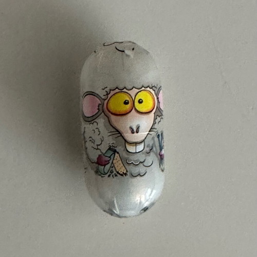 Mighty Beanz transparent large monster set vintage 2000s like new