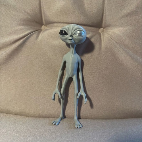 Alien figure with different eye colors made to order