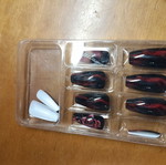 Nail sets, pack of 6, assorted designs