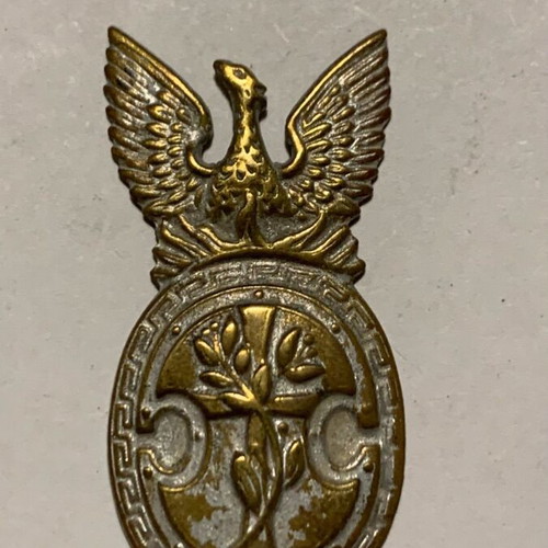 Greek emblem used, old