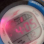 Children's multi function electronic watch like new, black and blue
