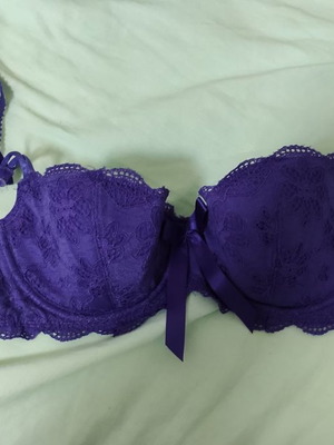 La Senza lace bra purple new, size 70C