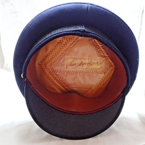 Vintage Authentic Senior Officer Cap Hellenic Air Force size 57 used