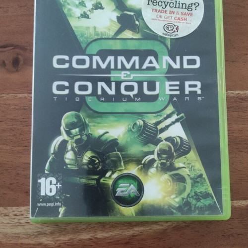 Command and Conquer Tiberium Wars Xbox 360 game used, English version