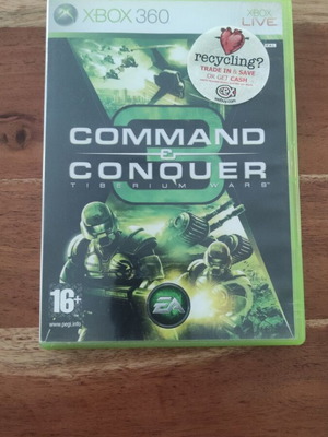 Command and Conquer Tiberium Wars Xbox 360 παιχνίδι μεταχειρισμένο, αγγλική έκδοση