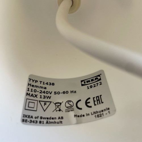 Minimalist Frosted Glass Pendant Ceiling Lamp Set with 2 Bonus Pendant Cords, like new