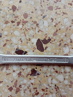 Unior German Polygon Wrench No.18 new