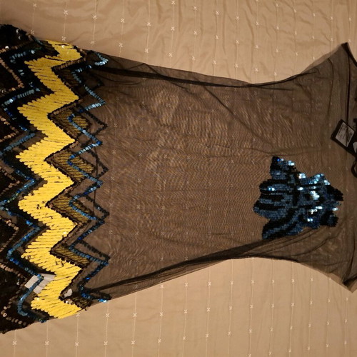 Trussardi sheer dress unused, size S