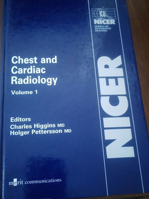 Chest and Cardiac Radiology volume 1 used, medical radiology