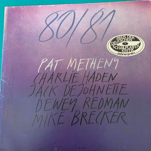 80/81 Pat Metheny double vinyl used
