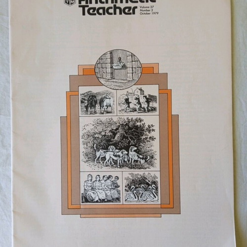 NCTM Arithmetic Teacher issue 2 October 1979 like new