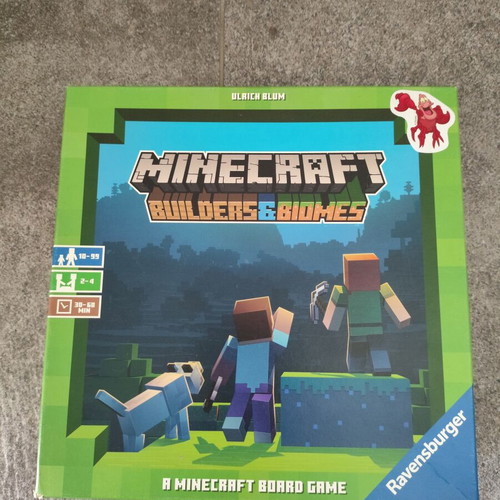 Minecraft Ravensburger board game like new