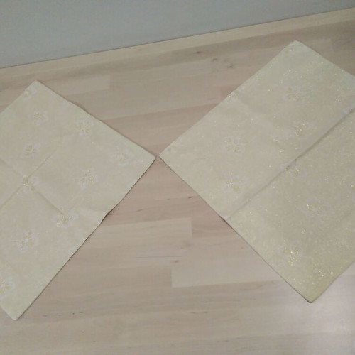 Set of 6 collectible authentic Christmas table runners Maison Folie 2003
