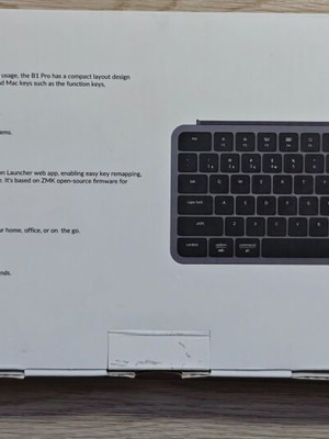 Keychron B1 Pro wireless keyboard new, ultra-slim with 1200h battery