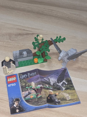 Lego Harry Potter Prisoner of Azkaban 4750 used, Draco's Encounter with Buckbeak