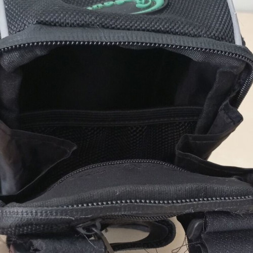 B-Soul small handlebar bag used, multi-compartment bicycle accessory