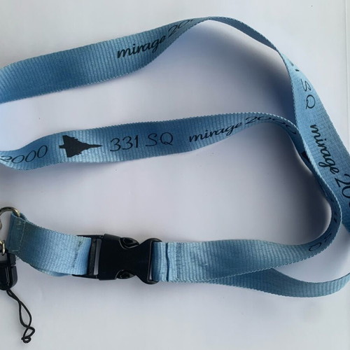 Lanyard 331 Squadron Mirage 2000 like new collectible