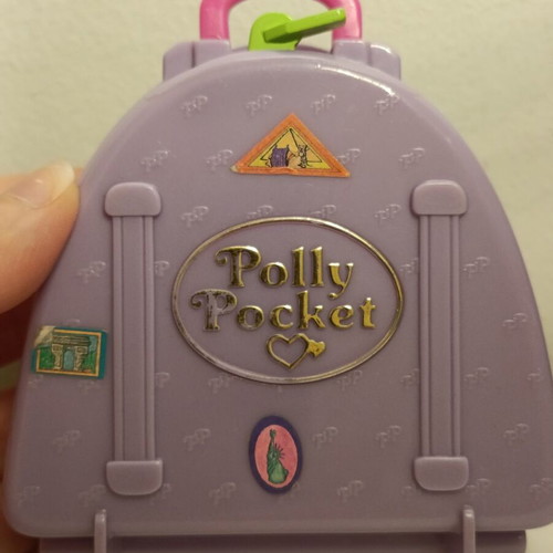 Polly Pocket Bluebird Snow Mountain 1996 used, Vacation Fun collection